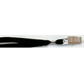 Plain Lanyard with 1 Bulldog Clip (18"x3/8")